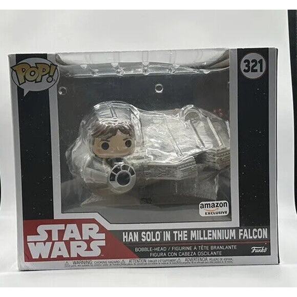 Funko Pop! Star Wars Han Solo Millenium Falcon #321 - Picture 1 of 7
